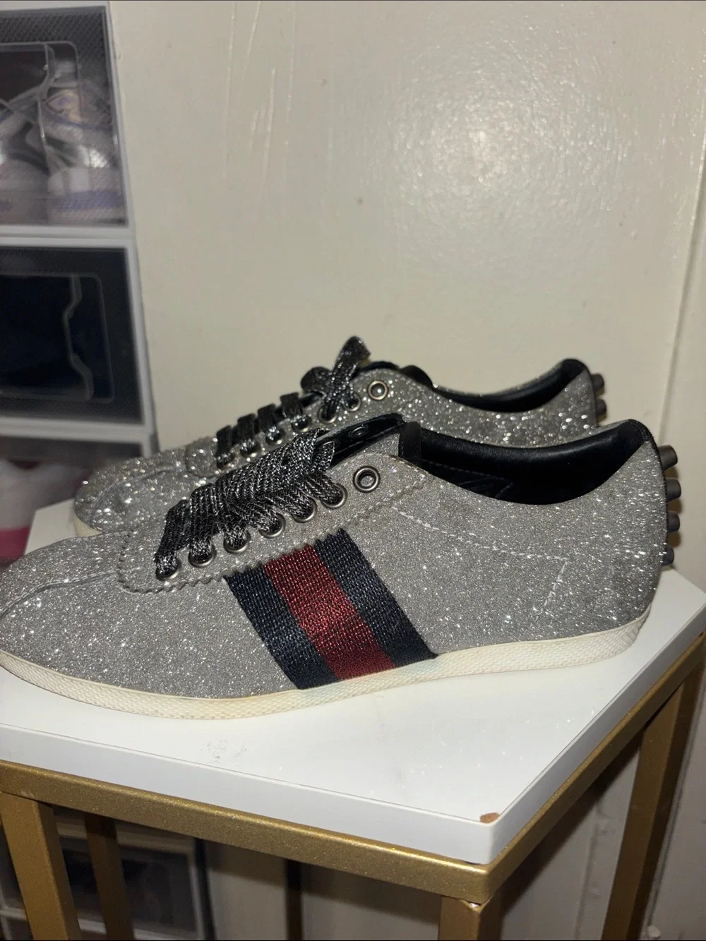 Gucci sparkling silver